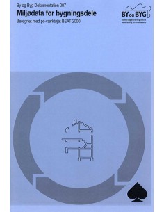 Miljødata for bygningsdele