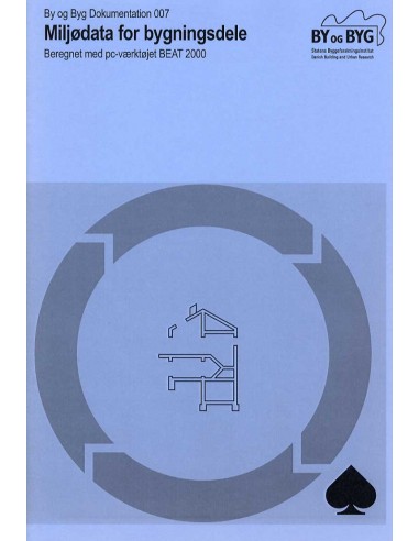Miljødata for bygningsdele