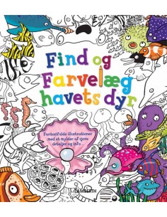 Find og farvelæg havets dyr