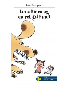 Luna Linea og en ret gal hund