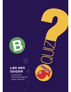 Pirana - Lær med quizzer B