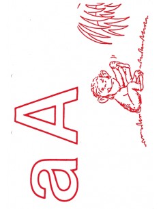 Trip Trap Træsko. Bogstavkort