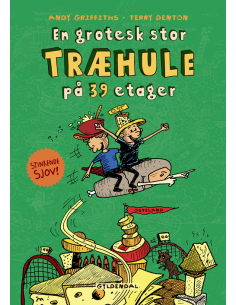 En grotesk stor træhule på...