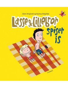Lasse og Lillebror spiser is