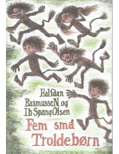 Fem små troldebørn