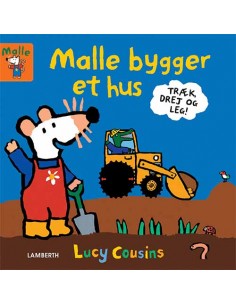 Malle bygger et hus