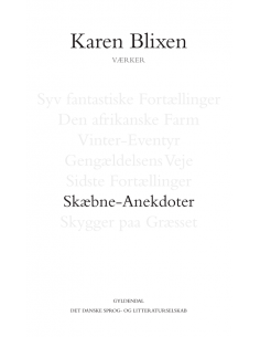 Skæbne-Anekdoter