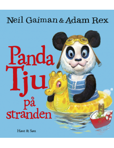 Panda Tju på stranden