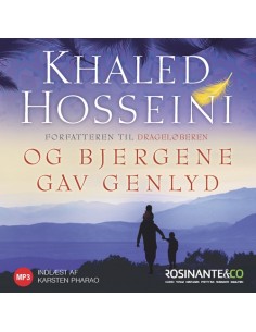 Og bjergene gav genlyd, Lydbog