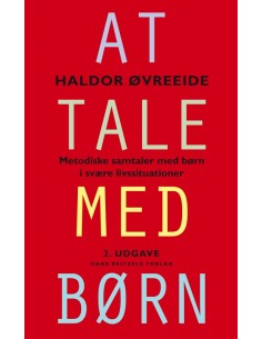At tale med børn