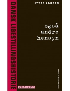 Også andre hensyn