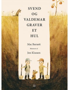 Svend og Valdemar graver et...