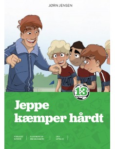 Jeppe kæmper hårdt