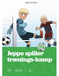 Jeppe spiller trænings-kamp