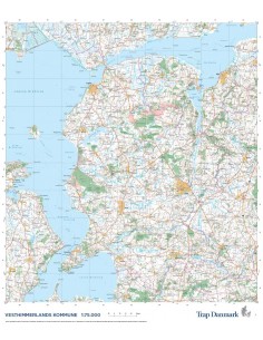 Trap Danmark: Kort over...