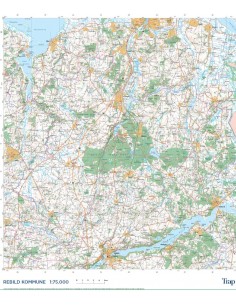 Trap Danmark: Kort over...