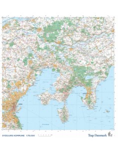 Trap Danmark: Kort over...