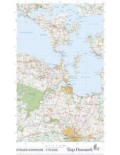 Trap Danmark: Kort over...