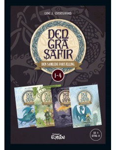 Den Grå Safir 1-4 - samlebind