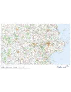 Trap Danmark: Kort over...