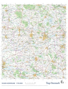 Trap Danmark: Kort over...