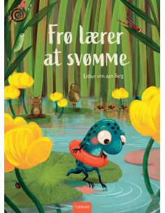 Frø lærer at svømme
