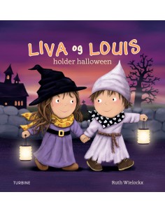 Liva og Louis holder halloween
