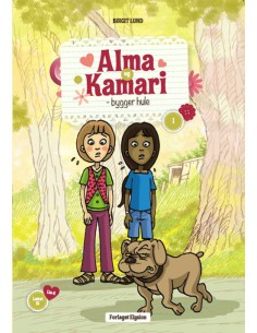 Alma og Kamari bygger hule