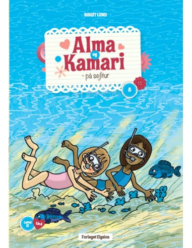 Alma og Kamari på sejltur