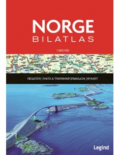 Norge Bilatlas 1:800.000