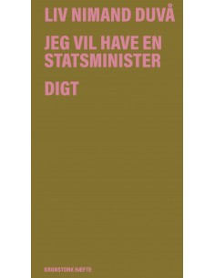 Jeg vil have en statsminister