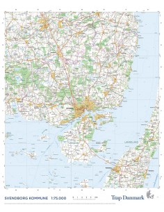 Trap Danmark: Kort over...