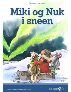 Miki og Nuk i sneen