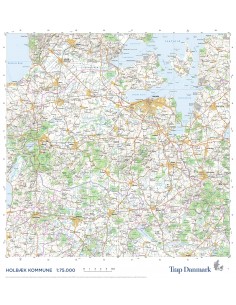 Trap Danmark: Kort over...