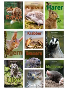 Danske Dyr Bogpakke 1