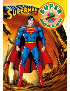 Superman -  Super Sticker &...