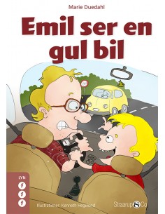 Emil ser en gul bil
