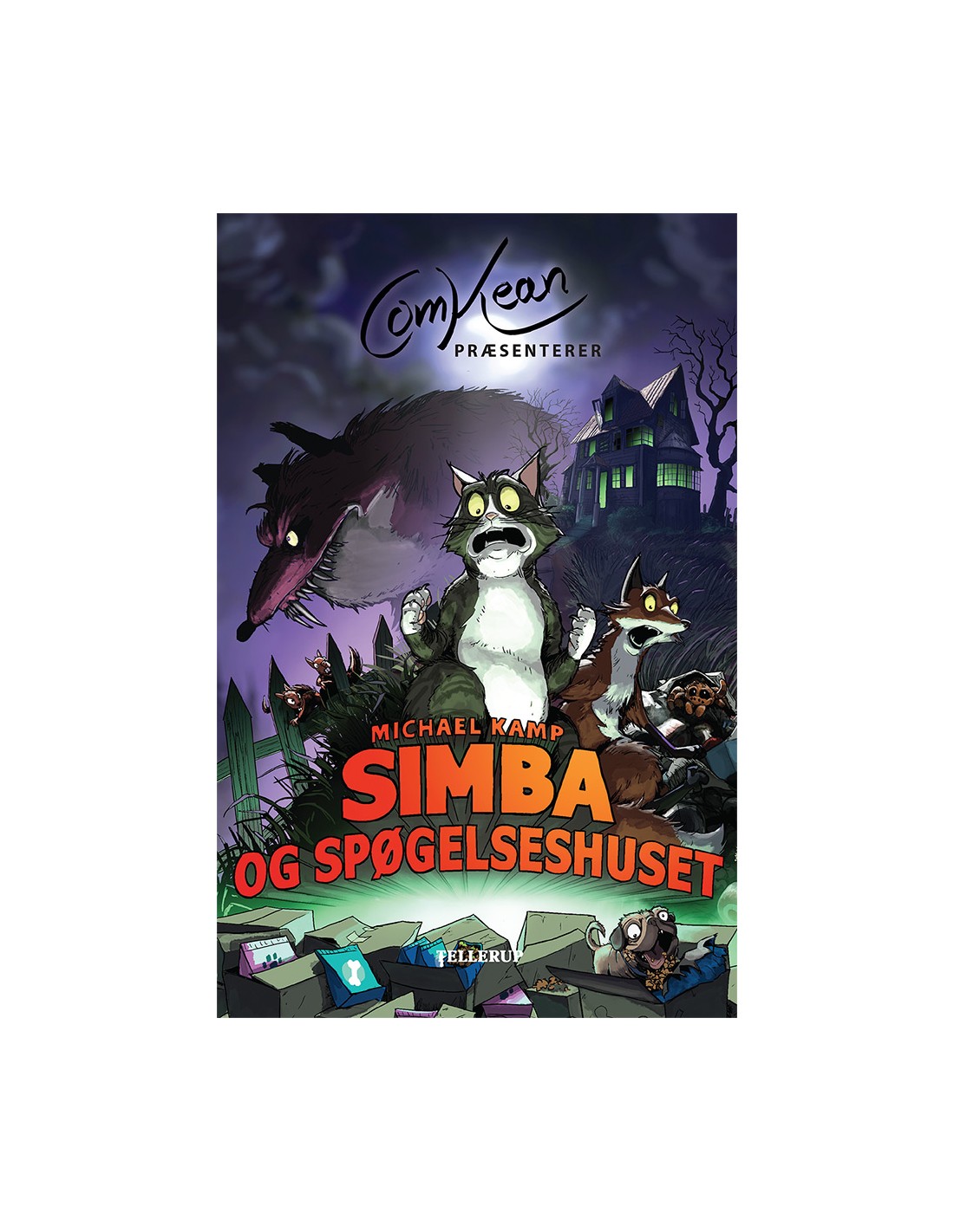 ComKean præsenterer - Simba spøgelseshuset - ISBN 9788758842462 af Kamp