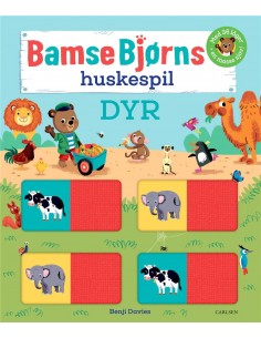 Bamse Bjørns huskespil DYR
