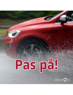 Pas på!