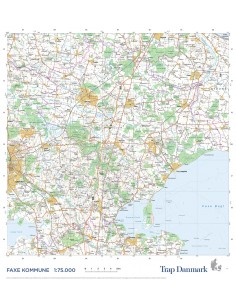 Trap Danmark: Kort over...