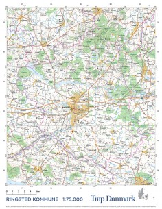 Trap Danmark: Kort over...