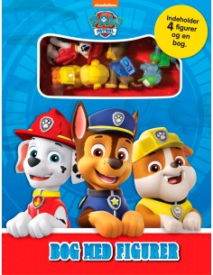 Paw Patrol - Bog med figurer
