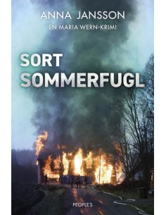 Sort sommerfugl