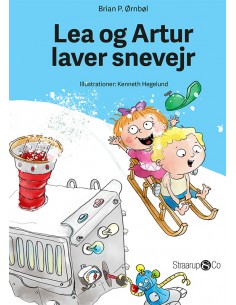 Lea og Artur laver snevejr