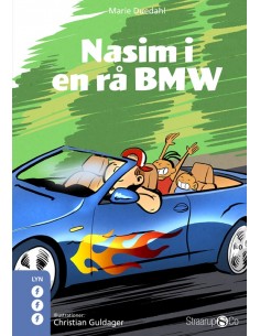 Nasim i en rå BMW