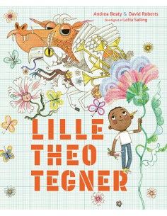 Lille Theo tegner