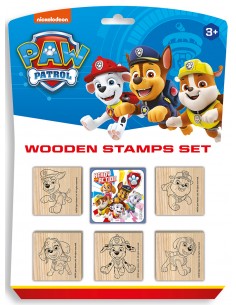 Træstempler med Paw Patrol