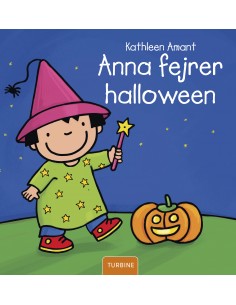 Anna fejrer halloween