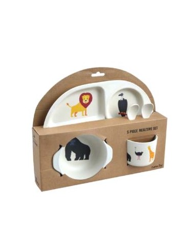 Safari  100% melamin spisesæt